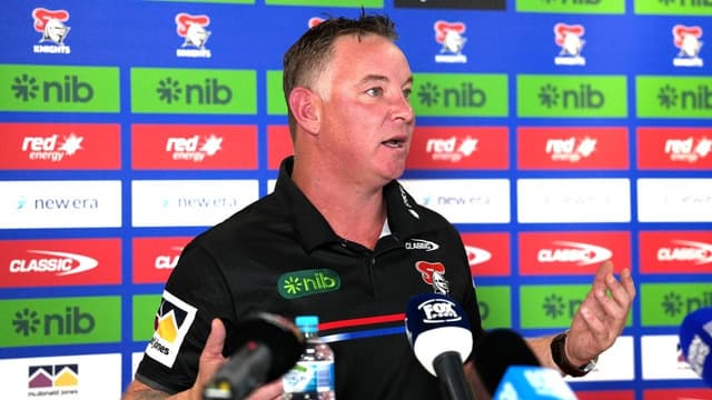 Why coach Adam O'Brien told Knights he was done