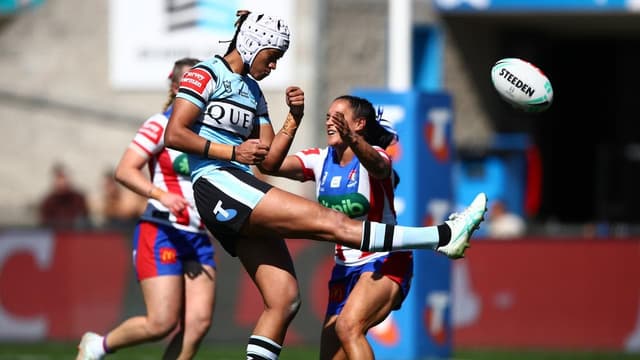 Young Sharks halfback strikes gold to sink Newcastle