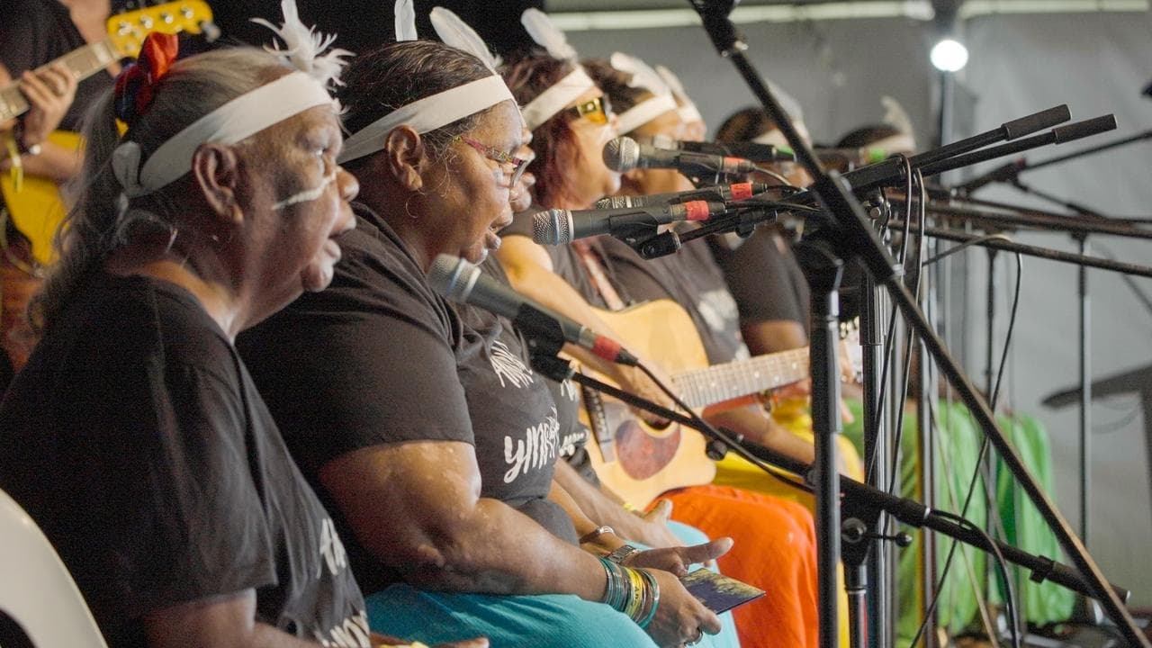 Indigenous language, song celebrated on iconic stage