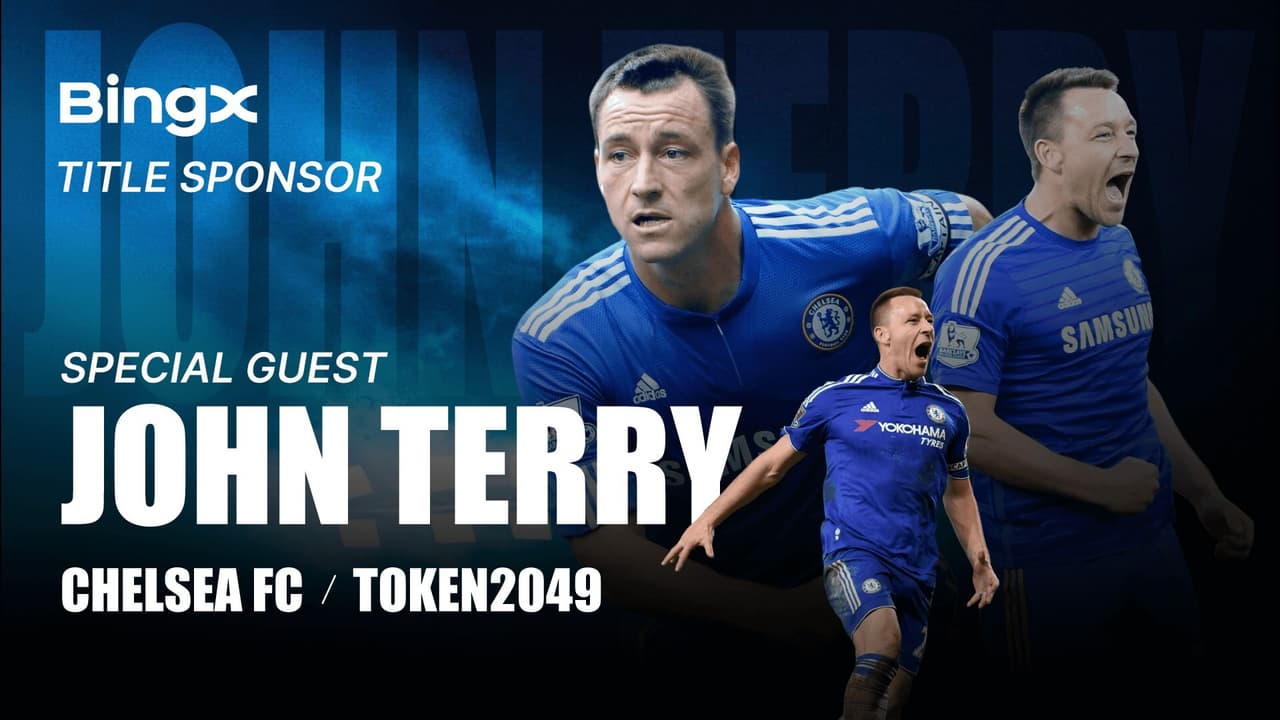 BingX to Headline TOKEN2049 Singapore 2025 as Title Sponsor with Special Guest Chelsea FC Legend John Terry