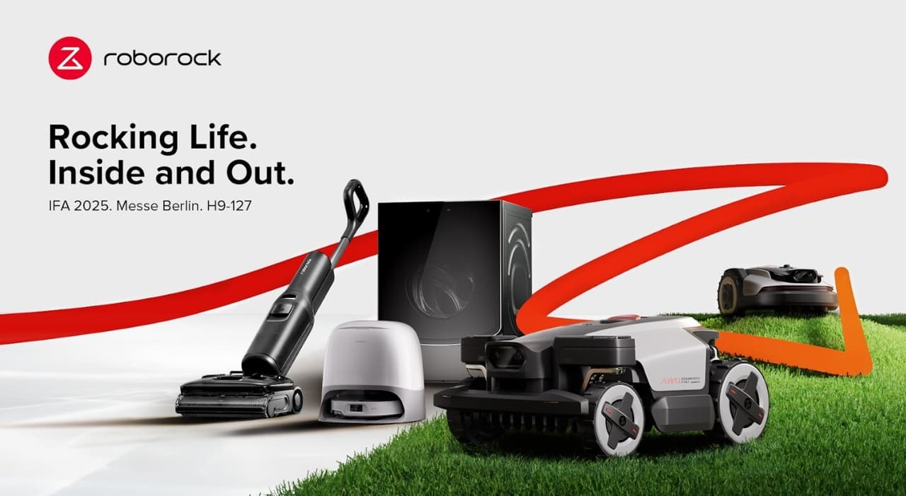 Roborock is "Rocking Life, Inside and Out" at IFA 2025 with first launch of RockMow and RockNeo lawnmower series