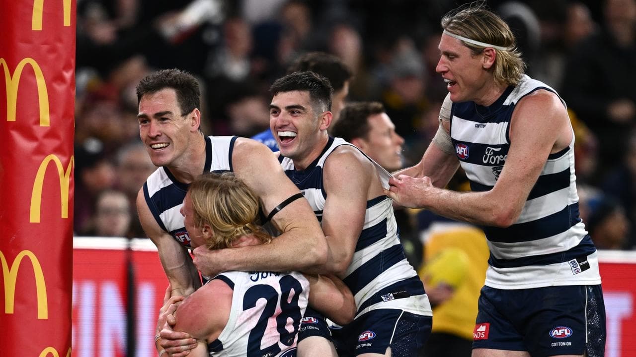 Scintillating Cats topple Lions in AFL qualifying final
