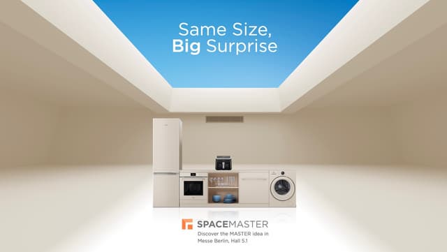 Midea SPACE MASTER Home Appliances Redefine Space Efficiency at IFA 2025