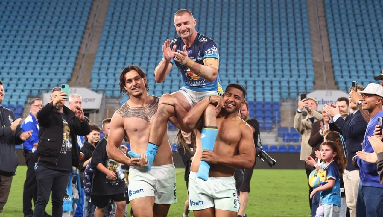 Titans comeback win gives Foran, Hasler super farewell