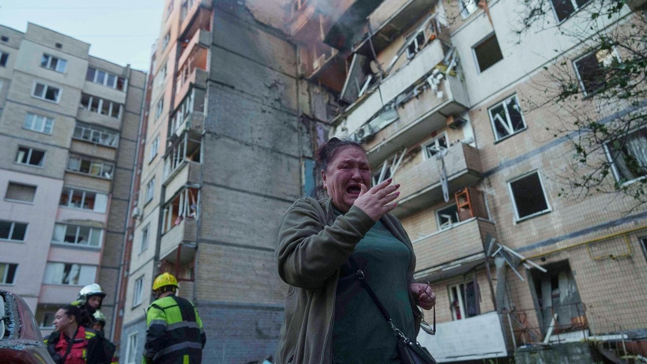 Four killed in massive Russian air attack on Ukraine