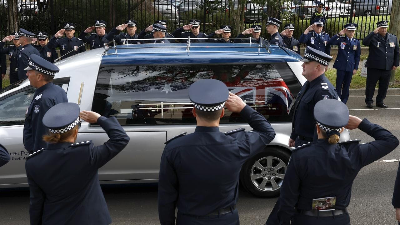 'Steve Irwin gene': slain veteran cop's bravery saluted