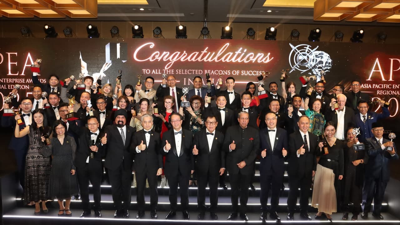 Asia Pacific Enterprise Awards (APEA) 2025 Regional Edition Showcases Asia's Trailblazing Enterprises Driving Sustainable Growth