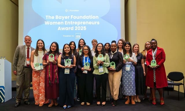 Bayer Foundation Backs 15 Women Entrepreneurs Scaling Urgent Healthcare and Food Solutions