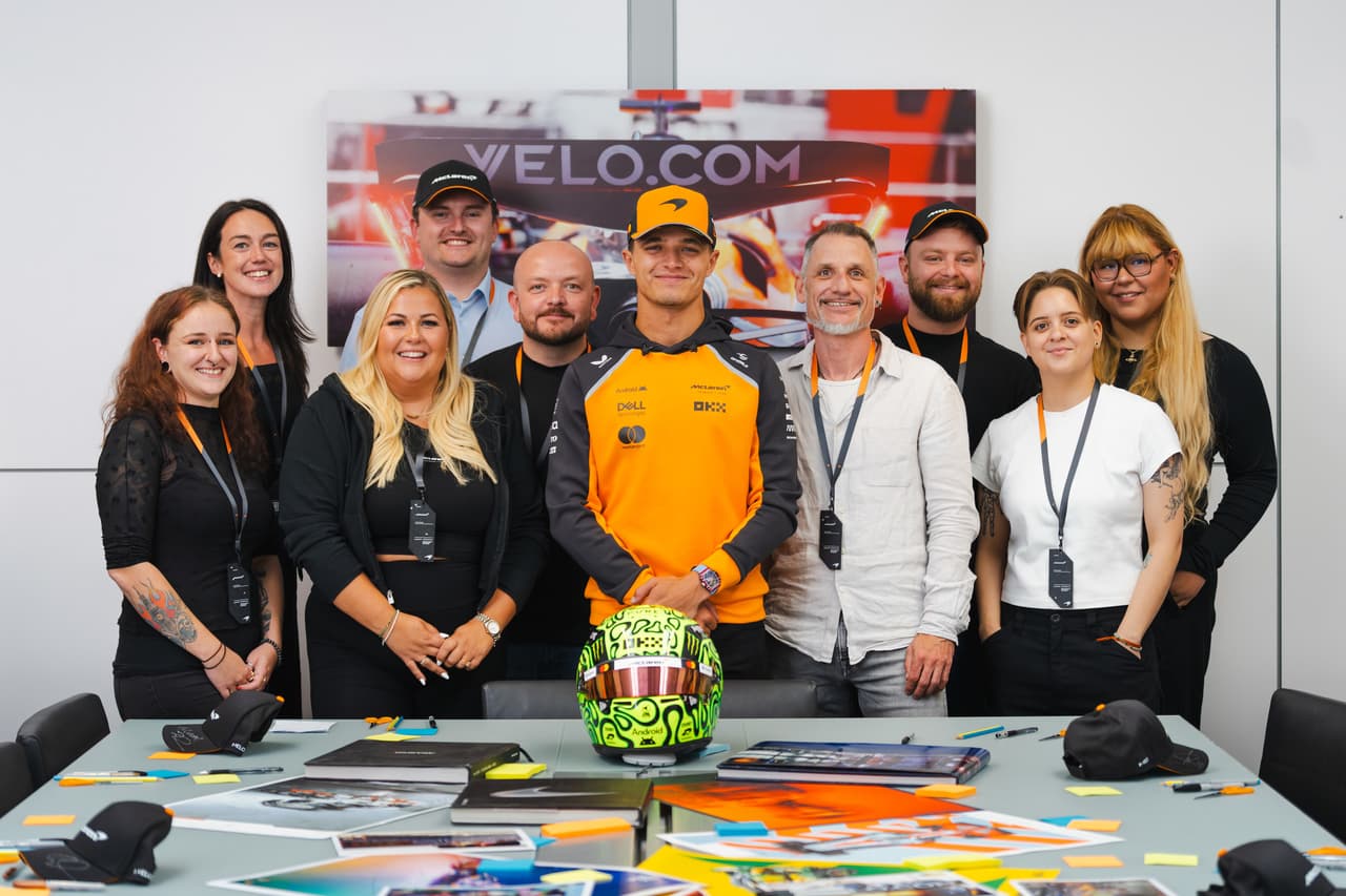 VELO & The McLaren Formula 1 Team Reveal the Ultimate Fan Experience with "Live Your Fandom" Campaign