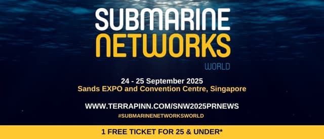 Submarine Networks World 2025 - the annual flagship event for the global subsea industry returns to Singapore in September.