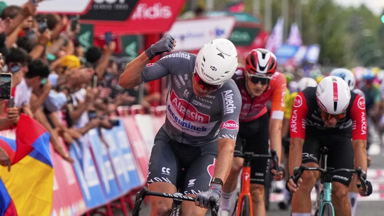 Philipsen hat-trick as Aussies brace for Vuelta finale