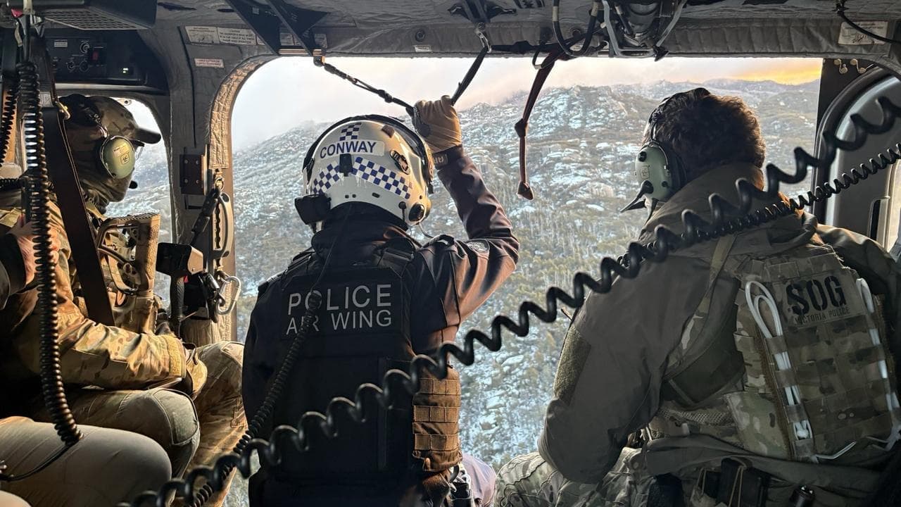 Behind the scenes: major hunt for accused police killer