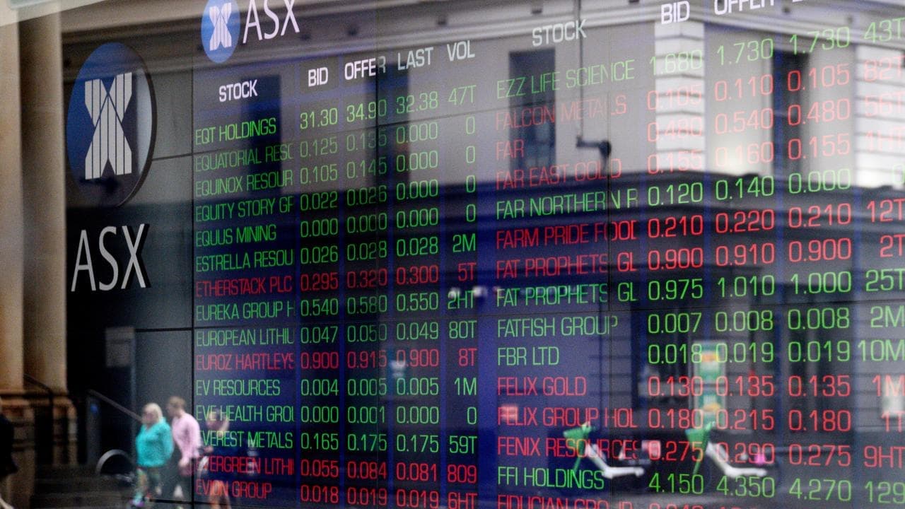 Australian shares close lower as banks and miners drag