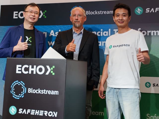 "Powering Asia's Financial Transformation with Bitcoin and RWA" -- Blockstream, Safeheron, and EchoX Host an Exclusive Financial Leadership Summit in Tokyo