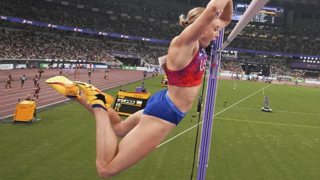 Over the Moon: American vaulter savours gold of her own