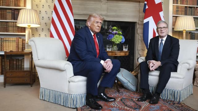 Trump hails US, UK's 'unbreakable bond' at talks