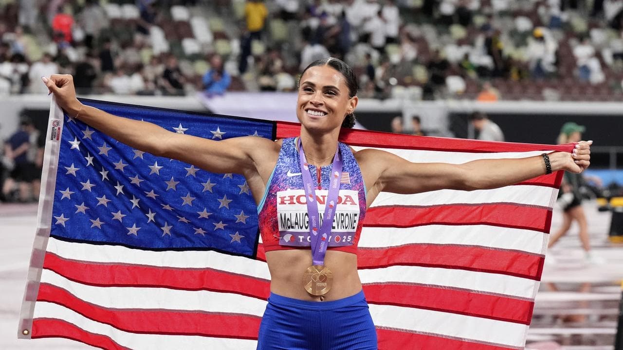 McLaughlin-Levrone roars to historic world 400m triumph