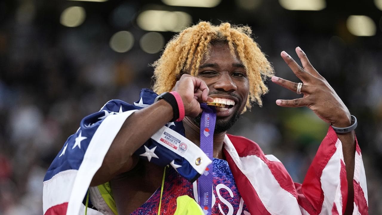 US sprinters Lyles, Jefferson-Wooden win 200s in Tokyo