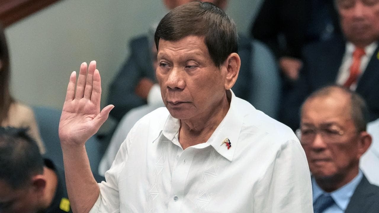 ICC charges Duterte with crimes against humanity