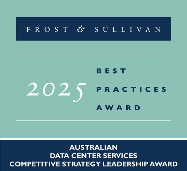 NEXTDC Receives Frost & Sullivan's 2025 Australian Competitive Strategy Leadership Recognition in the Data Center Services Industry