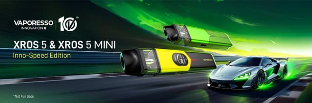 VAPORESSO's Decade of Innovation: Elevating Vaping Aesthetics with the XROS 5 Series Special Edition