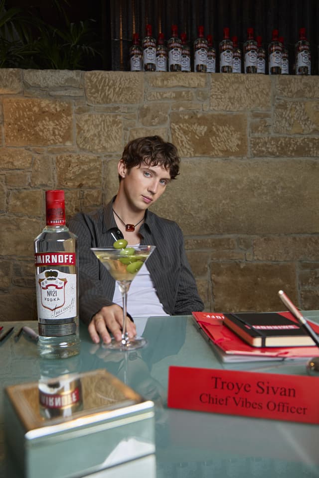 SMIRNOFF AND TROYE SIVAN DROP NEW BUSINESS UPDATE FROM "VIBES HQ", KICKING OFF 'BRIEFCASE DROP' SCAVENGER HUNT FOR FANS