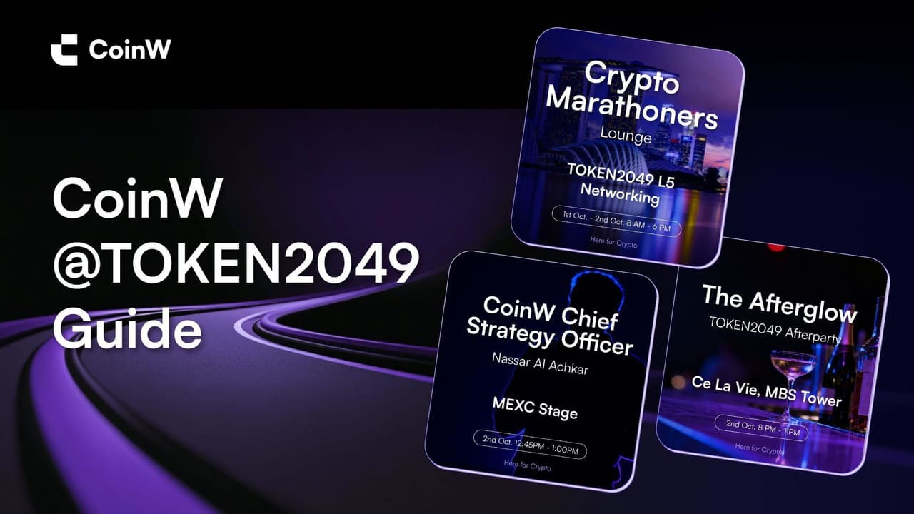 CoinW to Showcase "Crypto Marathon Spirit" at TOKEN2049 Singapore, Marking 8 Years of Innovation
