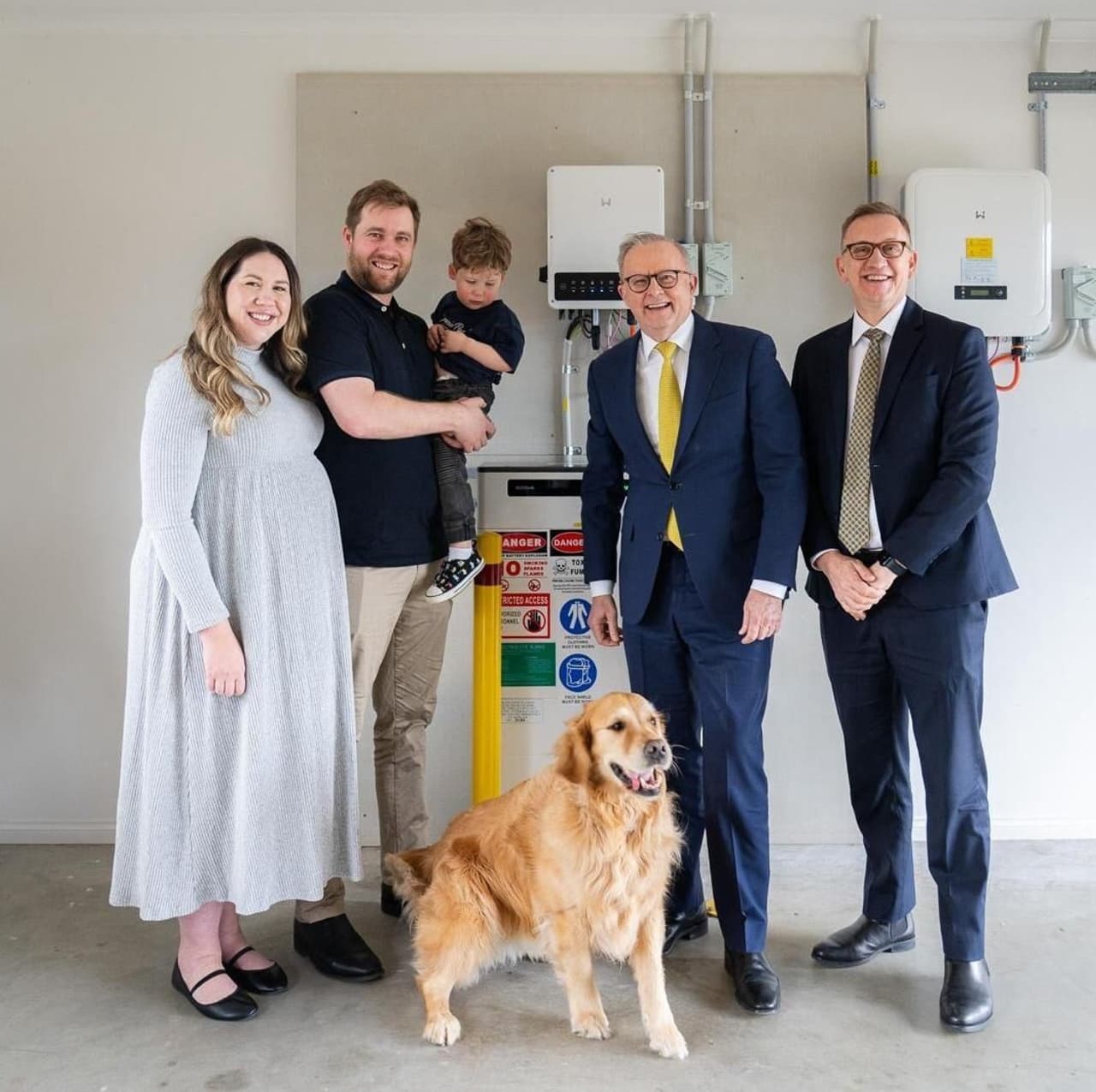 Prime Minister Visits Victorian Home Showcasing GoodWe Solar and Battery Technology