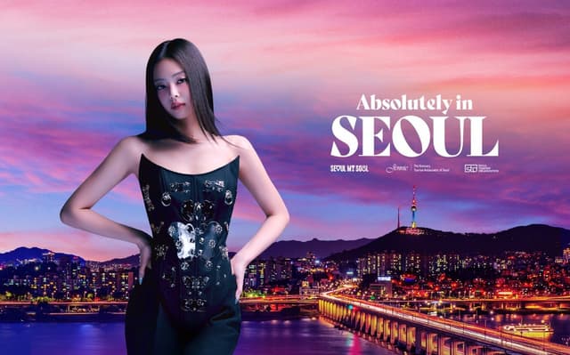 Seoul Tourism × JENNIE Campaign Surpasses 600 Million Views "Tourism Promotion Has Never Looked This Hip"