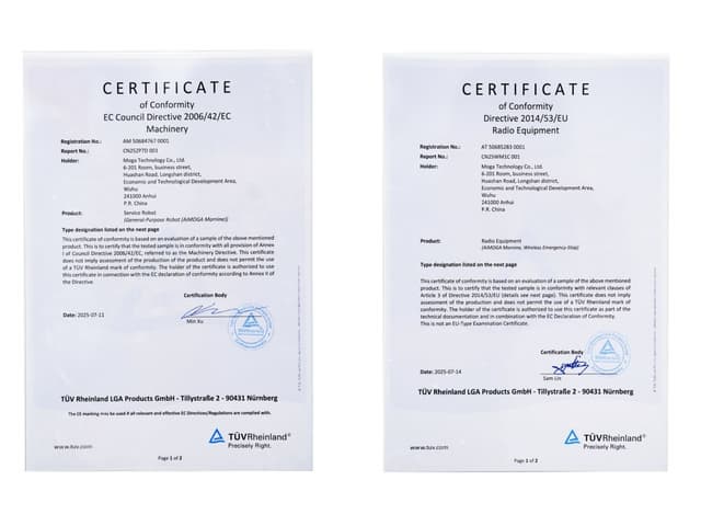 World's First: AiMOGA Robot Achieves Full CE Certification for Humanoids, Covering Both Hardware and Software