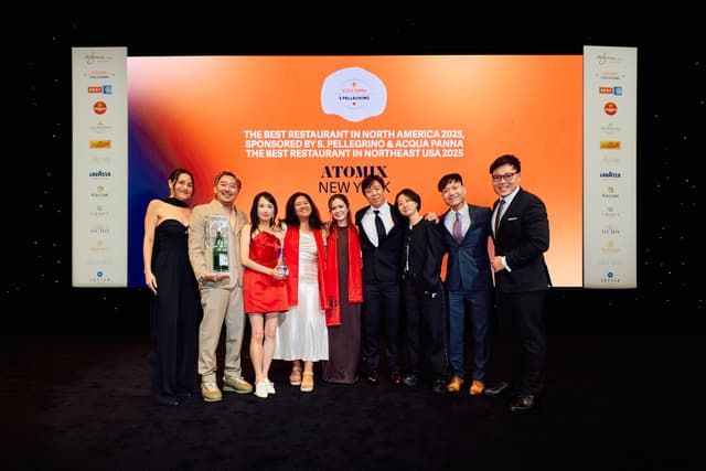 ATOMIX IN NEW YORK CITY IS NAMED NO.1 IN THE INAUGURAL LIST OF NORTH AMERICA'S 50 BEST RESTAURANTS 2025
