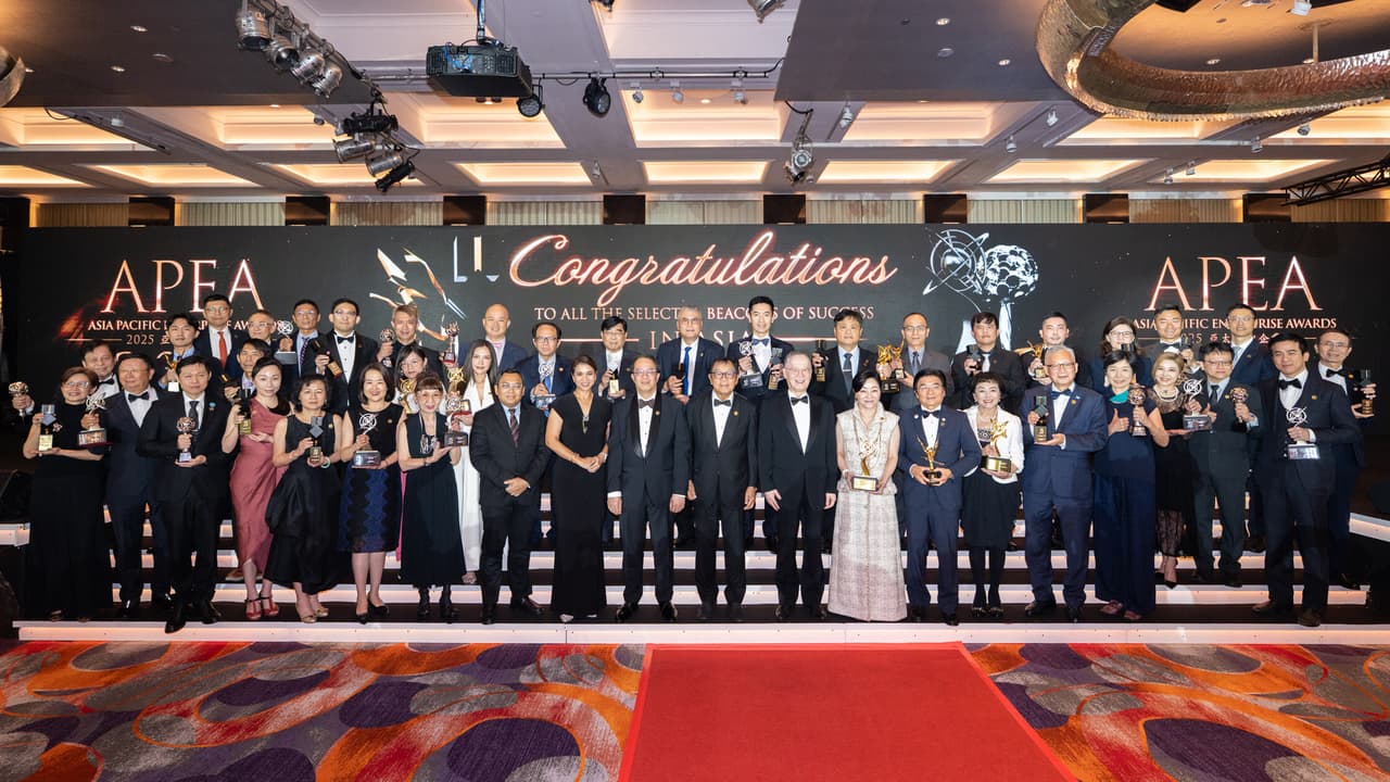 Asia Pacific Enterprise Awards (APEA) 2025 Taiwan Honors Outstanding Leaders and Enterprises Shaping the Future of Business