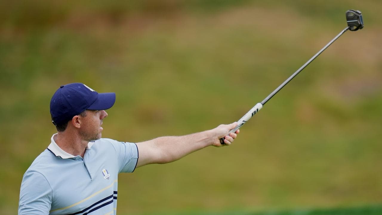 First blood to Europe at Ryder Cup as US look to Trump