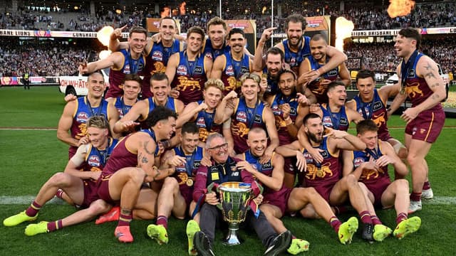 Matter of pride as Lion kings roar to another AFL flag