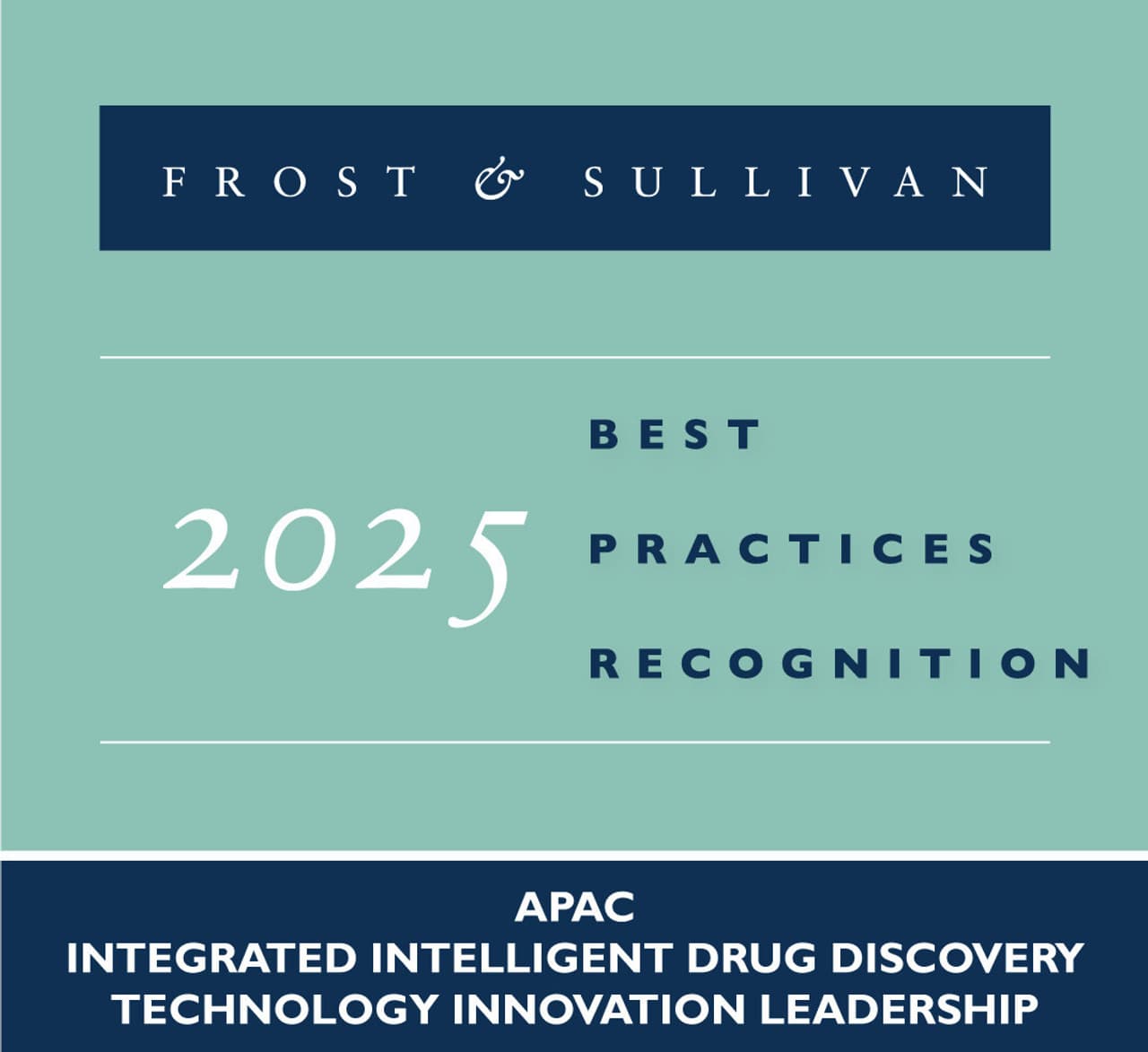 Viva Biotech Receives Frost & Sullivan's 2025 APAC Technology Innovation Leadership Recognition in the Integrated Intelligent Drug Discovery Industry