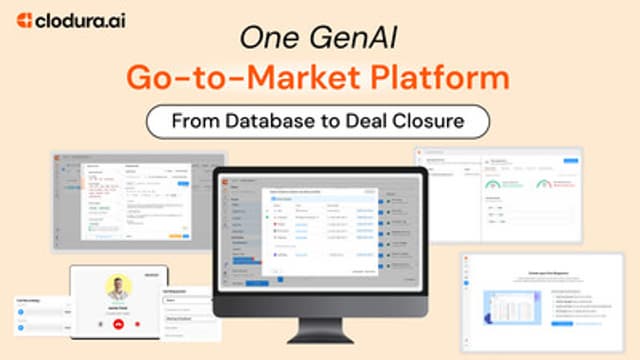 Stop Paying Six Vendors to Book One Meeting: Clodura.AI Unifies GTM in a Single GenAI Platform
