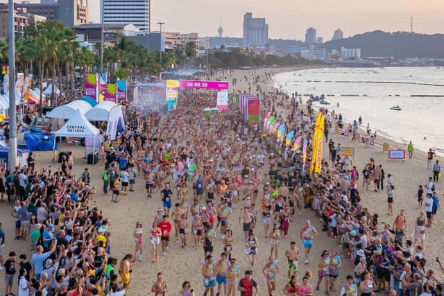 Thailand's Largest Seaside Running Festival by "Central Pattaya" Returns on 1 November 2025