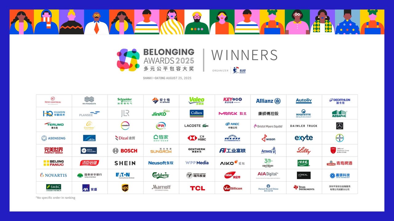 "2025 Belonging Awards" Winners Announced - Setting a Benchmark for Leading Organizations