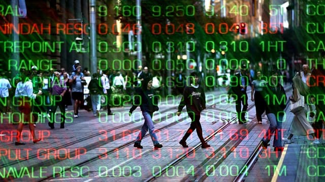 Australian shares charge to best week in six months