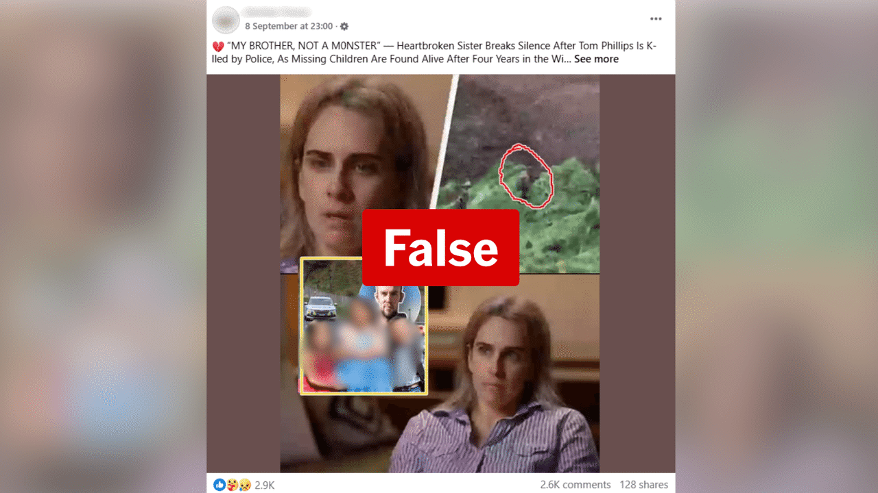 Fake quotes about shot NZ fugitive dad shared on social media