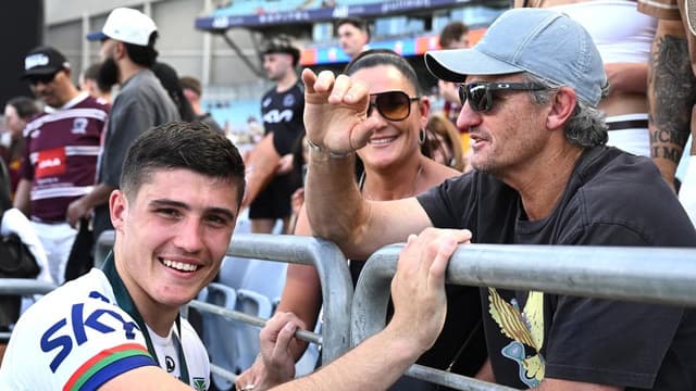 Another trophy for Clearys but Boyd the Warriors' star