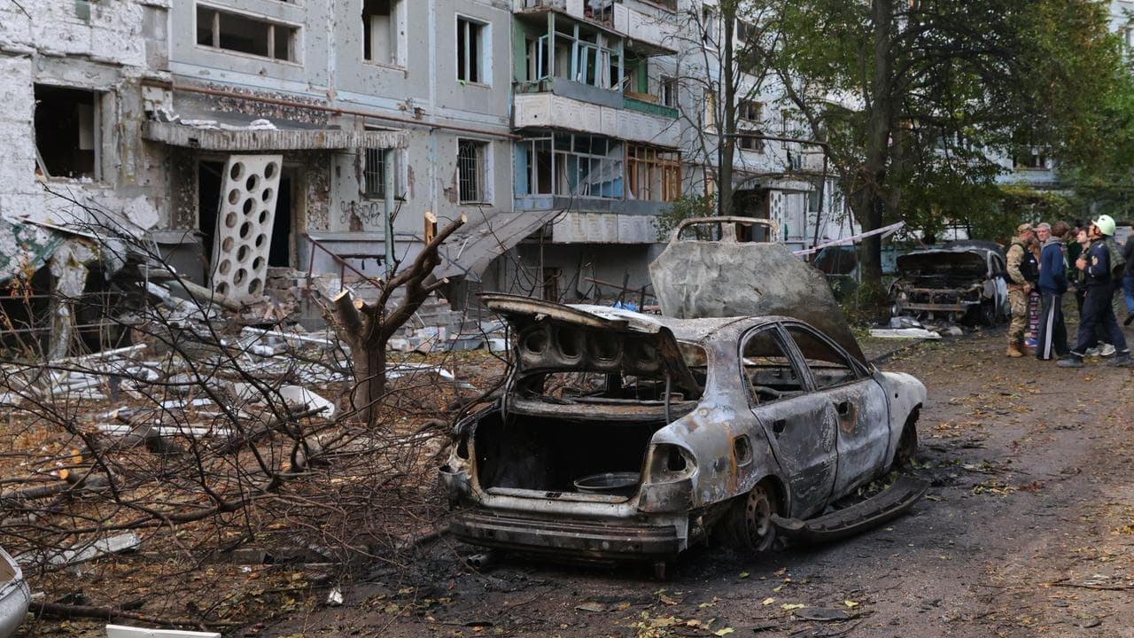 Russian drone, missile strikes kill five in Ukraine