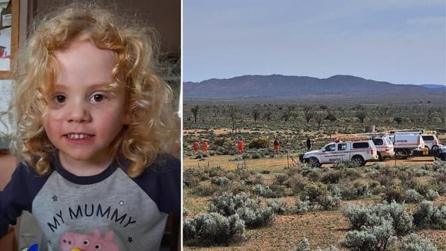 'Never give up hope': dam, drone search for missing boy