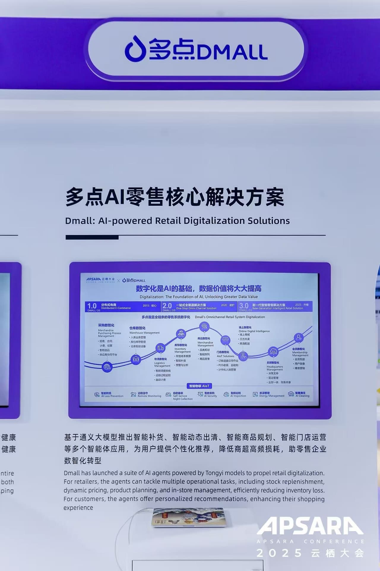 Dmall Showcases AI-Driven Retail Innovations and Global Practices at Apsara Conference 2025