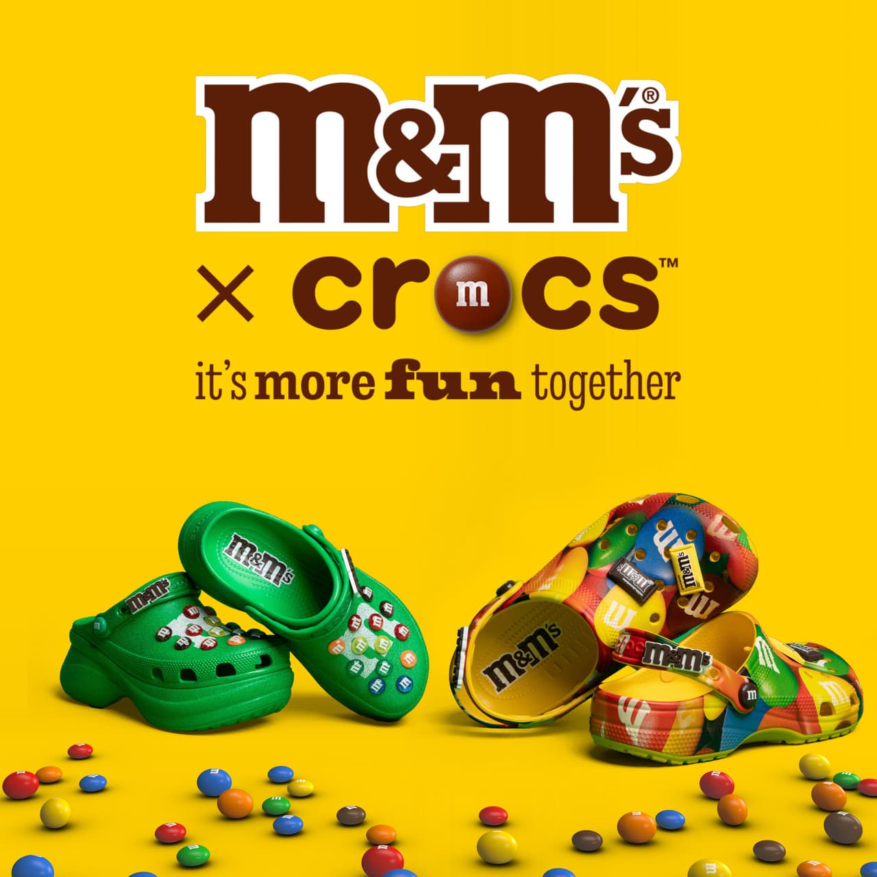 M&M'S® and Crocs Unveil Limited-Edition Collection: A Playful Fusion of Fashion and Fun