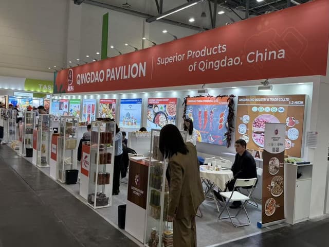 A Group of 21 Qingdao Food Industry Export-Oriented Enterprises Appeared at Anuga HORIZON 2025 with Remarkable Overseas Market Expansion