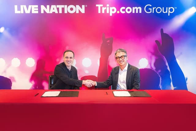 Trip.com Group and Live Nation Asia Announce Strategic Partnership to Power Concert Travel
