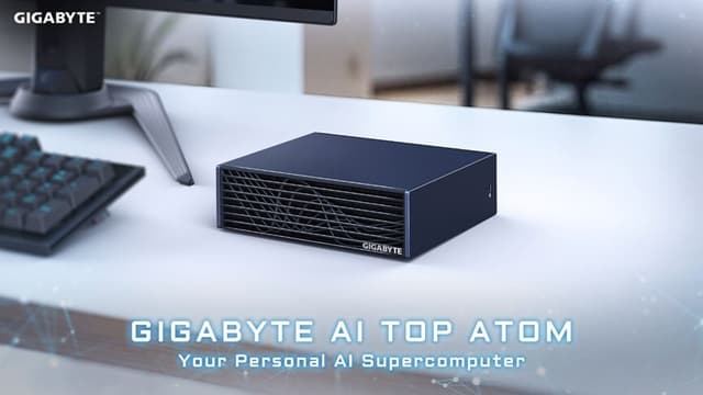 GIGABYTE Announces its Personal AI Supercomputer AI TOP ATOM Will be Available Globally on October 15