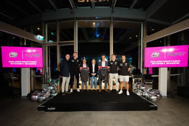 AIPER AND SYDNEY SIXERS EXTEND PARTNERSHIP THROUGH TO 2026