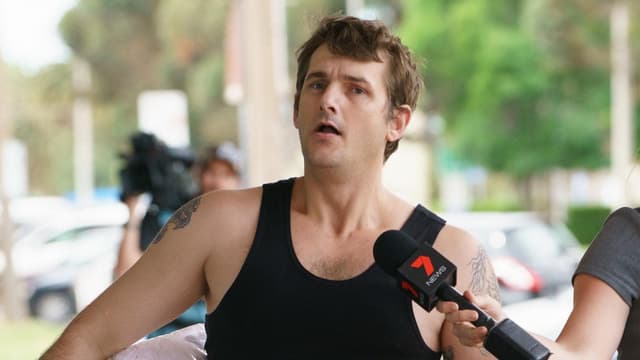 Man charged over death allegedly threw objects at walls